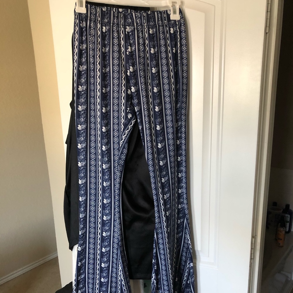 Fit and flair pants